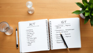 Acceptance and Commitment Therapy (ACT) vs CGT | Oefeningen